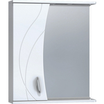 Зеркало-шкаф VIGO Faina 600 левый, с подсветкой, белый (2000145484145)
