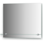 Зеркало Evoform Attractive 60х50 см, с фацетом 5 мм и полочкой 60 см (BY 0514)