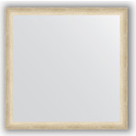 Зеркало в багетной раме Evoform Definite 60x60 см, состаренное серебро 37 мм (BY 0610)