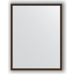 Зеркало в багетной раме поворотное Evoform Definite 68x88 см, витой махагон 28 мм (BY 0676)