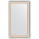 Зеркало в багетной раме поворотное Evoform Definite 64x114 см, беленый дуб 57 мм (BY 1086)