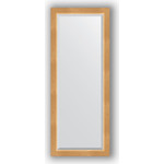 Зеркало с фацетом в багетной раме поворотное Evoform Exclusive 56x141 см, сосна 62 мм (BY 1163)