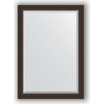 Зеркало с фацетом в багетной раме поворотное Evoform Exclusive 71x101 см, палисандр 62 мм (BY 1194)