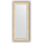 Зеркало с фацетом в багетной раме поворотное Evoform Exclusive 60x145 см, старый гипс 82 мм (BY 1262)