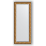 Зеркало с фацетом в багетной раме поворотное Evoform Exclusive 59x144 см, медный эльдорадо 73 мм (BY 1263)