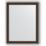 Зеркало в багетной раме Evoform Definite 35x45 см, витой махагон 28 мм (BY 1328)
