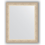 Зеркало в багетной раме Evoform Definite 37x47 см, мельхиор 41 мм (BY 1342)