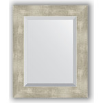 Зеркало с фацетом в багетной раме Evoform Exclusive 41x51 см, алюминий 61 мм (BY 1361)