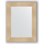 Зеркало в багетной раме поворотное Evoform Definite 60x80 см, золотые дюны 90 мм (BY 3053)