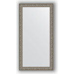 Зеркало в багетной раме поворотное Evoform Definite 54x104 см, виньетка состаренное серебро 56 мм (BY 3072)