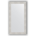 Зеркало в багетной раме поворотное Evoform Definite 56x106 см, серебреный дождь 70 мм (BY 3080)