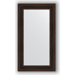 Зеркало в багетной раме поворотное Evoform Definite 62x112 см, темный прованс 99 мм (BY 3094)