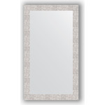 Зеркало в багетной раме поворотное Evoform Definite 66x116 см, соты алюминий 70 мм (BY 3211)