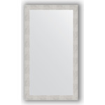 Зеркало в багетной раме поворотное Evoform Definite 76x136 см, серебреный дождь 70 мм (BY 3304)