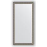 Зеркало в багетной раме поворотное Evoform Definite 74x154 см, виньетка состаренное серебро 56 мм (BY 3328)