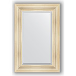 Зеркало с фацетом в багетной раме поворотное Evoform Exclusive 59x89 см, травленое серебро 99 мм (BY 3419)