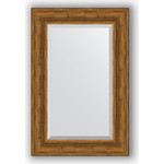 Зеркало с фацетом в багетной раме поворотное Evoform Exclusive 59x89 см, травленая бронза 99 мм (BY 3420)
