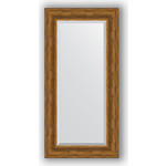 Зеркало с фацетом в багетной раме поворотное Evoform Exclusive 59x119 см, травленая бронза 99 мм (BY 3498)