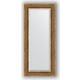 Зеркало с фацетом в багетной раме поворотное Evoform Exclusive 64x149 см, вензель бронзовый 101 мм (BY 3552)