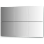 Зеркальная плитка Evoform Reflective с фацетом 15 мм, 40 х 40 см, комплект 6 шт. (BY 1533)