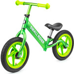 Small Rider Беговел из чистого алюминия Foot Racer AIR, надувные колеса зеленый металлик (377528/цв 377534)