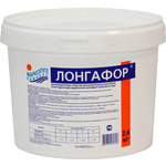 Медленнорастворимый хлор для непрерывной дезинфекции воды Маркопул Кемиклс Лонгафор М15, таблетки по 200 гр, 2,6 кг