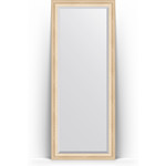 Зеркало напольное с фацетом Evoform Exclusive Floor 80x200 см, в багетной раме - старый гипс 82 мм (BY 6110)