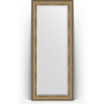 Зеркало напольное с фацетом Evoform Exclusive Floor 85x205 см, в багетной раме - виньетка античная бронза 109 мм (BY 6135)