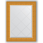 Зеркало с гравировкой поворотное Evoform Exclusive-G 65x87 см, в багетной раме - сусальное золото 80 мм (BY 4095)