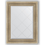 Зеркало с гравировкой поворотное Evoform Exclusive-G 67x90 см, в багетной раме - серебряный акведук 93 мм (BY 4110)