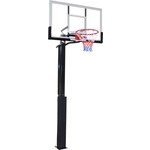 Баскетбольная стационарная стойка DFC ING50A 127x80 см акрил