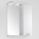Зеркало-шкаф Style line Жасмин 60 с подсветкой, белый (4650134470628)