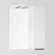 Зеркало-шкаф Style line Жасмин 65 с подсветкой, белый (ЛС-00000041)
