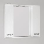 Зеркало-шкаф Style line Венеция 90 с подсветкой, белый (4650134470574)