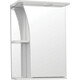 Зеркальный шкаф Style line Виола 50 с подсветкой, белый (4650134470260)