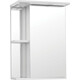 Зеркальный шкаф Style line Николь 50 с подсветкой, белый (4650134470338)