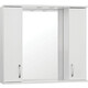 Зеркало-шкаф Style line Панда 90 с подсветкой, белый (ЛС-00000133)