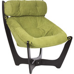Кресло для отдыха Мебель Импэкс Модель 11 венге каркас венге, обивка Verona Apple Green