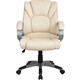 Кресло офисное Brabix Eldorado EX-504 экокожа бежевое (531167)