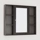 Зеркальный шкаф Style line Кантри 90 венге (ЛС-00000462)