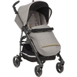 Коляска прогулочная Peg-Perego Si Completo, шасси DARK GREY цвет Luxe Grey, серо-бежевый