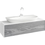 Мебель для ванной Aqwella Genesis 120x40 миллениум серый