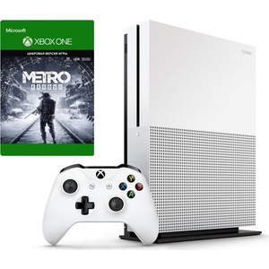 Игровая приставка Microsoft Xbox One S white + игра Metro Exodus, Xbox One S white + игра Metro Exodus
Игровая приставка Microsoft Xbox One S white + игра Metro Exodus, Xbox One S white + игра Metro Exodus