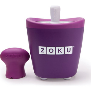 фото Набор для приготовления мороженого zoku single quick pop maker (zk110-pu)