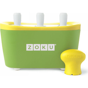 фото Набор для приготовления мороженого zoku triple quick pop maker (zk101-gn)