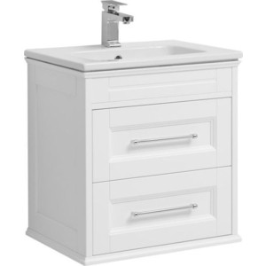 Мебель для ванной Aquanet Бостон М 60 Flat белая матовая