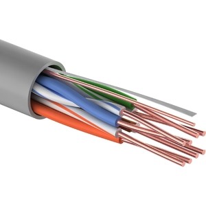 Кабель REXANT UTP 4PR 24AWG, CU (медь), CAT5e, 100 МГц, PVC, серый, (бухта 50 м) (01-0043-50), UTP 4PR 24AWG, CU (медь), CAT5e, 100 МГц, PVC, серый, (бухта 50 м) (01-0043-50)
Кабель REXANT UTP 4PR 24AWG, CU (медь), CAT5e, 100 МГц, PVC, серый, (бухта 50 м) (01-0043-50), UTP 4PR 24AWG, CU (медь), CAT5e, 100 МГц, PVC, серый, (бухта 50 м) (01-0043-50)