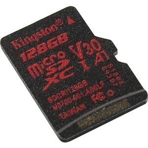 Карта памяти Kingston 128GB microSDXC Class UHS-I U3 V30 Canvas React (SD адаптер) 80MB/s (SDCR/128GB), 128GB microSDXC Class UHS-I U3 V30 Canvas React (SD адаптер) 80MB/s (SDCR/128GB)
Карта памяти Kingston 128GB microSDXC Class UHS-I U3 V30 Canvas React (SD адаптер) 80MB/s (SDCR/128GB), 128GB microSDXC Class UHS-I U3 V30 Canvas React (SD адаптер) 80MB/s (SDCR/128GB)