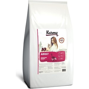 Сухой корм Karmy Adult Cat Гусь для взрослых кошек 10кг, Adult Cat Гусь для взрослых кошек 10кг
Сухой корм Karmy Adult Cat Гусь для взрослых кошек 10кг, Adult Cat Гусь для взрослых кошек 10кг