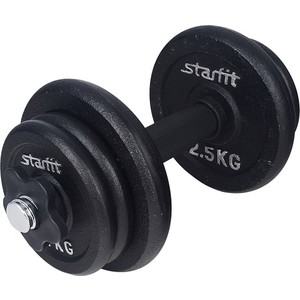 Гантель Starfit разборная чугунная DB-703 10 кг (1 шт.), разборная чугунная DB-703 10 кг (1 шт.)
Гантель Starfit разборная чугунная DB-703 10 кг (1 шт.), разборная чугунная DB-703 10 кг (1 шт.)